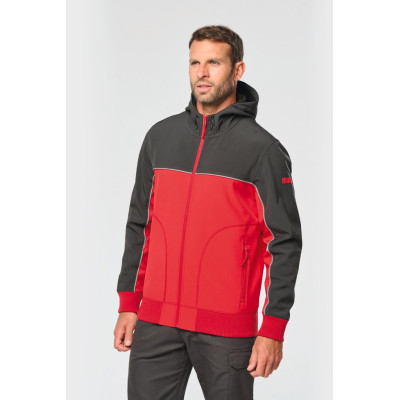 3 layers softshell blouson